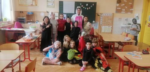 Halloweenský den našich třeťáků 