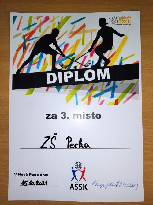 Florbal dívek 6.&nbsp;a 7.&nbsp;třídy 1