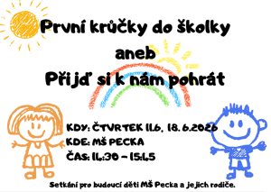 První krůčky do školky 1