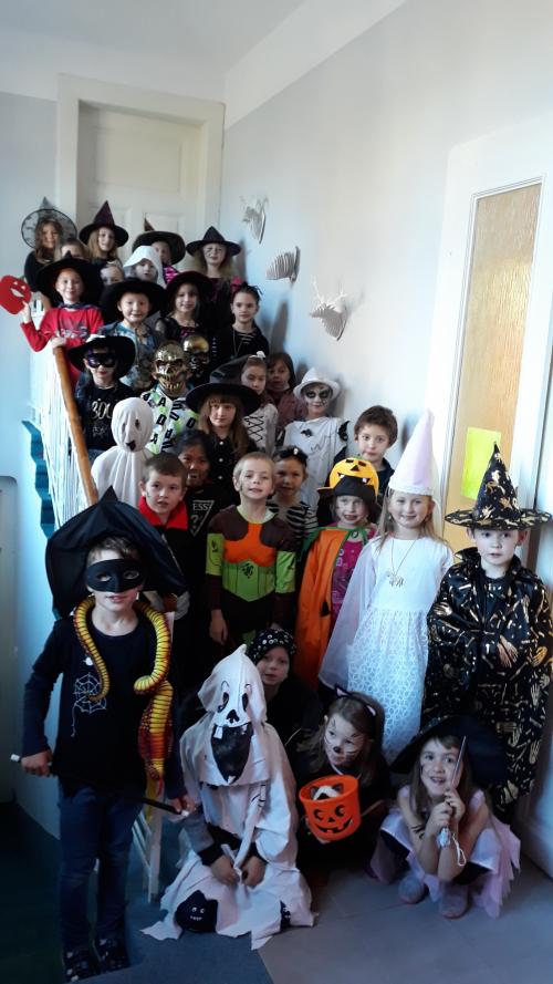 Halloween ve škole